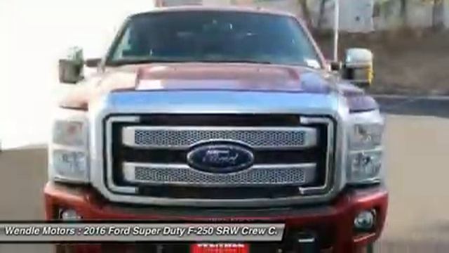 2016 Ford Super Duty F-250 SRW 1600025 смотреть онлайн