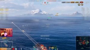 КРЕЙСЕР GIBRALTAR VS GOLIATH! ЧТО ОКАЖЕТСЯ СИЛЬНЕЕ? МИР СУПЕРКОРАБЛЕЙ/WORLD OF WARSHIPS