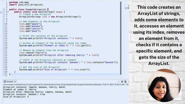 ARRAYLIST in Java?
