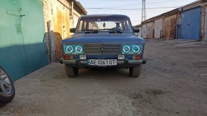 Ваз 2106 установили ангельские глазки в штатные фары