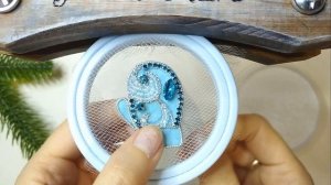 Зимняя парная брошь "Варежки". Как сделать брошь своими руками