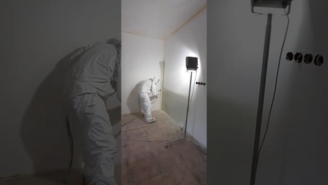 Покраска стен компрессором смотреть онлайн