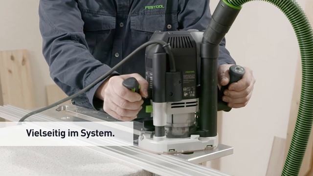 Festool Oberfräse OF 2200 - Das Kraftpaket mit enormer Durchzugskraft.