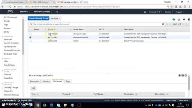 Coding is Life - How to connect to Mysql workbench from AWS