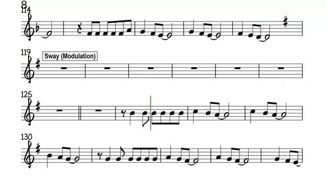 MEDLEY Quizas Quizas Sway Historia de un Amor  Violin Sheet Music Backing Track Partitura Cha Cha