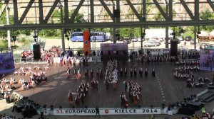 51. Eiropiade 2014 Kielce - Noslēguma koncerts, Latvijas deju kolektīvi