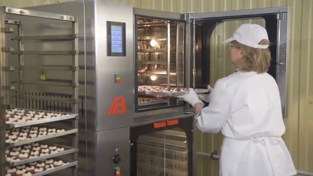 Конвекционная печь - выпечка песочного печенья