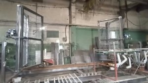 Решетчатые складные ворота