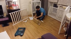 Сборка детской кроватки Можга (Красная Звезда) - РУСЛАН