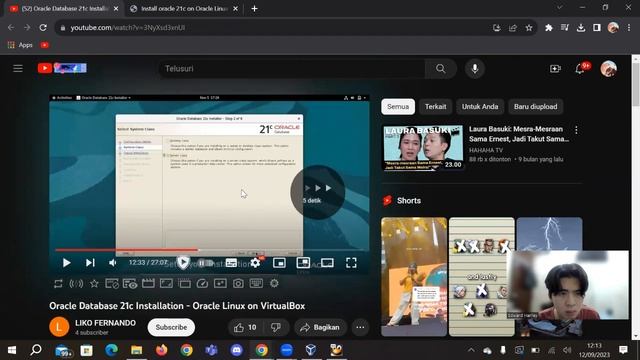 Tutorial Instalasi Oracle Database 21C смотреть онлайн