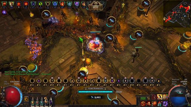 PoE 3.16 - Scourge - Self-Curse Juggernaut Boneshatter Blight-Ravaged Map Without Towers смотреть онлайн