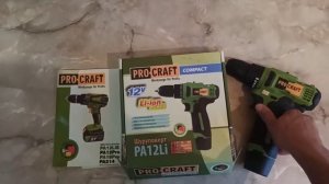 Шуруповёрт Pro-Craft PA 12 Li