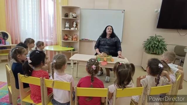 Фрагмент ООД по развитию речи в средней группе