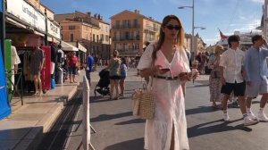 Франция, Сен Тропе . Витрины. Стрит стайл ???