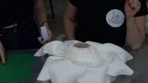 СВЕТИЛЬНИК С БАТАРЕЙКАМИ! Лотос из изолона своими руками!