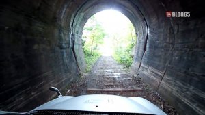 Через тоннели на авто -  Холмская ЖД. САХАЛИН