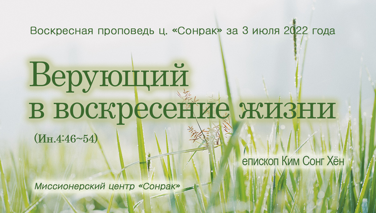 Жизнь без воскресения. Я есть Воскресение и жизнь верующий в меня. Я есть Воскресение и жизнь. Воскресение жизни.