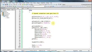 OpenGL - Урок 2 - точка, линия, треугольник, круг