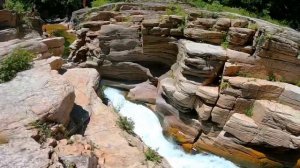 Водопад Дивный (река Милоградовка)2020