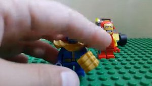 обзор LEGO 76072 Железный Человек против Таноса
