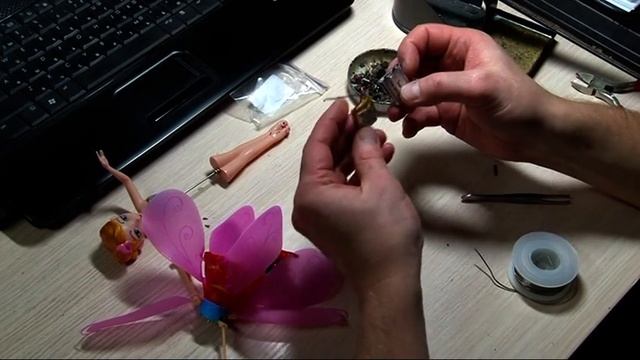 Ремонт куклы Летающая фея.