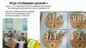 Дидактические игры на уроках математики в начальных классах