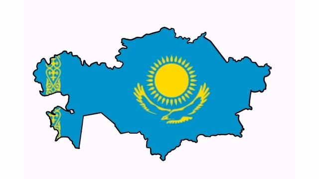 Таймлапс рисования Казахстана 2023 года под гимн КЗХ. смотреть онлайн