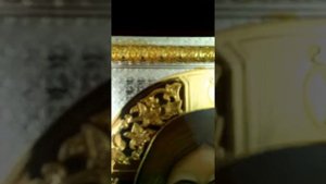 Складень Венчальная пара Казанская Божия Матерь и Спаситель с серебрением