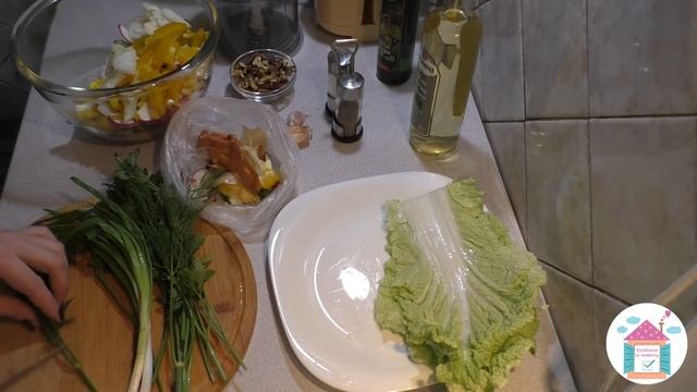 Овощной САЛАТ ?? Рецепт Салата Из Свежих Овощей С Пикантной Заправкой смотреть онлайн