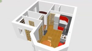 Уникальная планировка домика 6х6