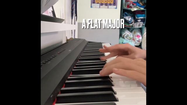 1 Octave Major Flat Scales with Arpeggios on Piano смотреть онлайн