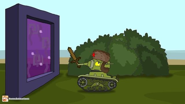 Tanks in the world of Minecraft - Cartoons about tanks