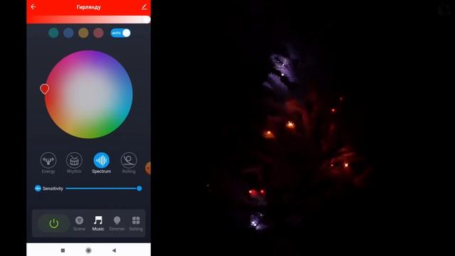 #9.1 ТЕСТ / SMART LED RGB ГИРЛЯНДА Dreamcolor  с aliexpress