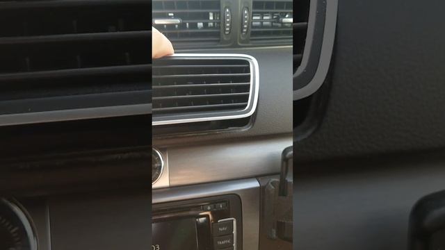 VW Passat B7 dashboard air vent replacement Luftausströmer #passat #vw #airvent #diy смотреть онлайн