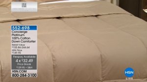 HSN | Concierge Collection Bedding 05.03.2018 - 09 AM