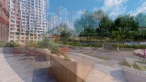 Концепция благоустройства в ЖК «Румянцево-Парк».