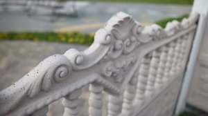 Секционные бетонные заборы