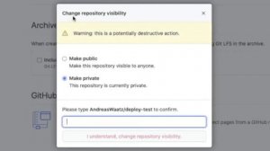 How to Change Github Repository From Private to Public 2020