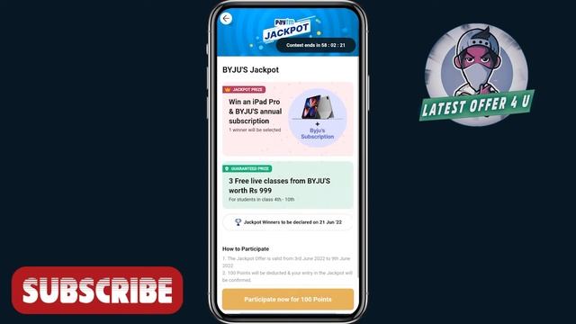 Win Free iPad Pro Worth Rs. 81K? Paytm Jackpot 2022