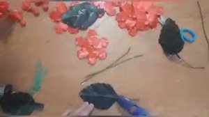 Цветы из пакетов