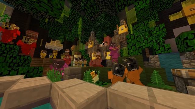 It's A Small World! Minecraft Disneyland! смотреть онлайн