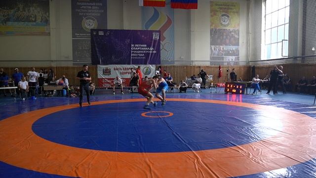 75 кг. Ростовское бедро! борьба за бронзу Гасанов (Ростовская обл.)-Зарашев (Кабардино-Балкария)