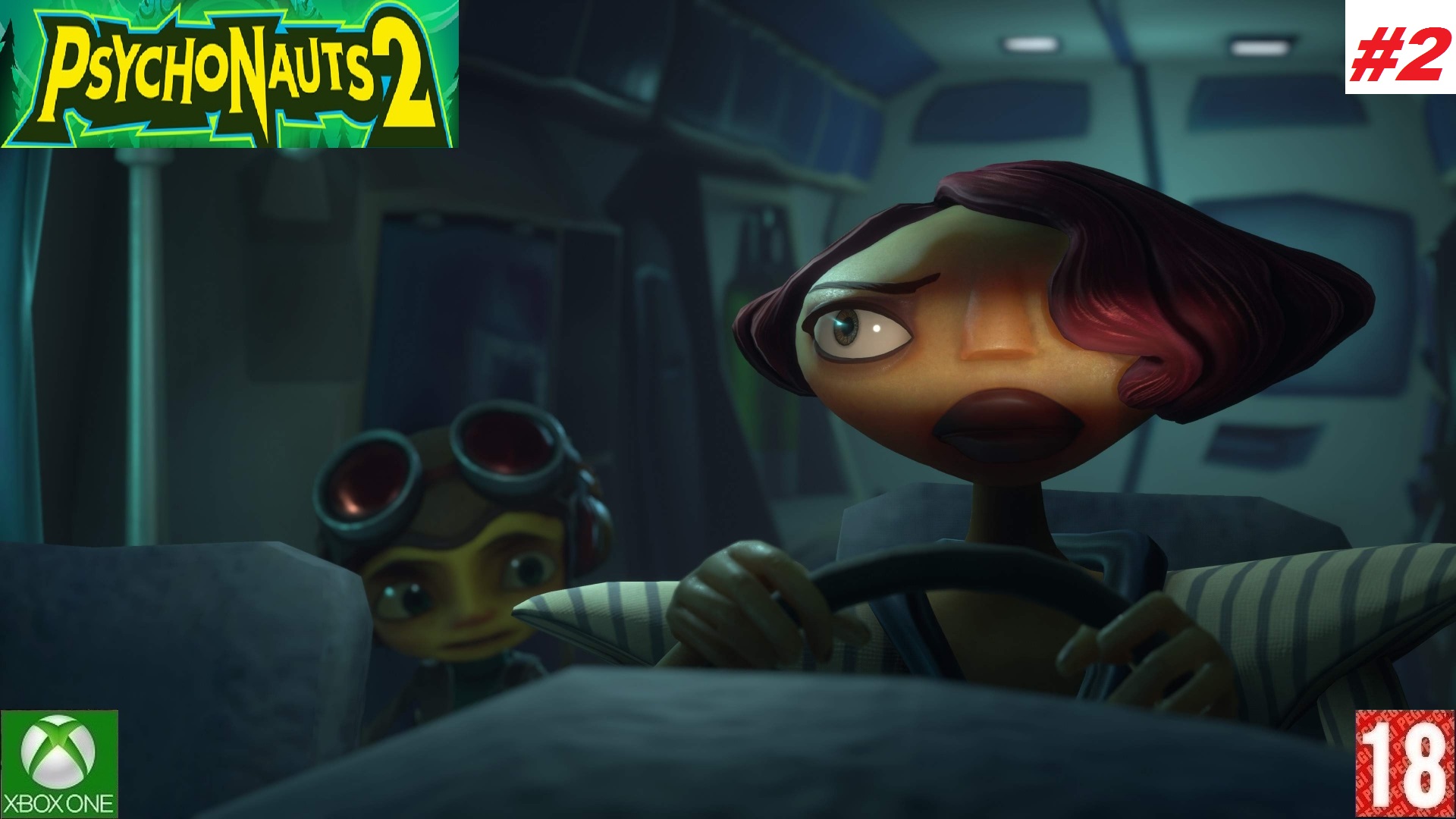 Psychonauts 2 (Xbox One) - Прохождение #2. (без комментариев)