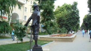? Прогулка по Воронежу/ Памятник Вильгельму Столлю/Жара