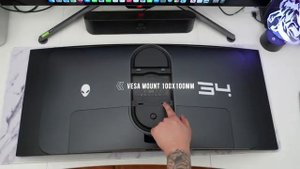 Alienware 34-Inch QD-OLED Curved Gaming Monitor : AW3423DWF Unboxing & Review