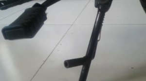 Боковой упор на мотоцикле