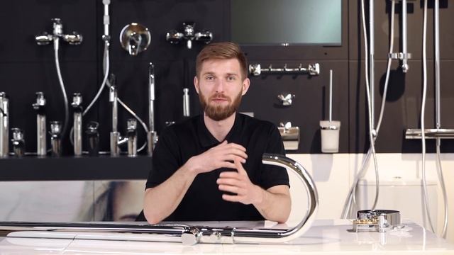 Отдельно стоящий смеситель из коллекции Sense. Дизайнерская сантехника AM.PM