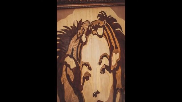 Картина из шпона . Маркетри смотреть онлайн