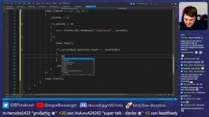 Mit Blazor und ASP.NET SignalR eine Quiz-App coden (Twitch Live-Stream)