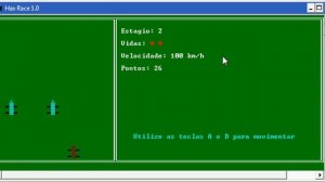 jogo Hax Race 1.0 em PASCAL